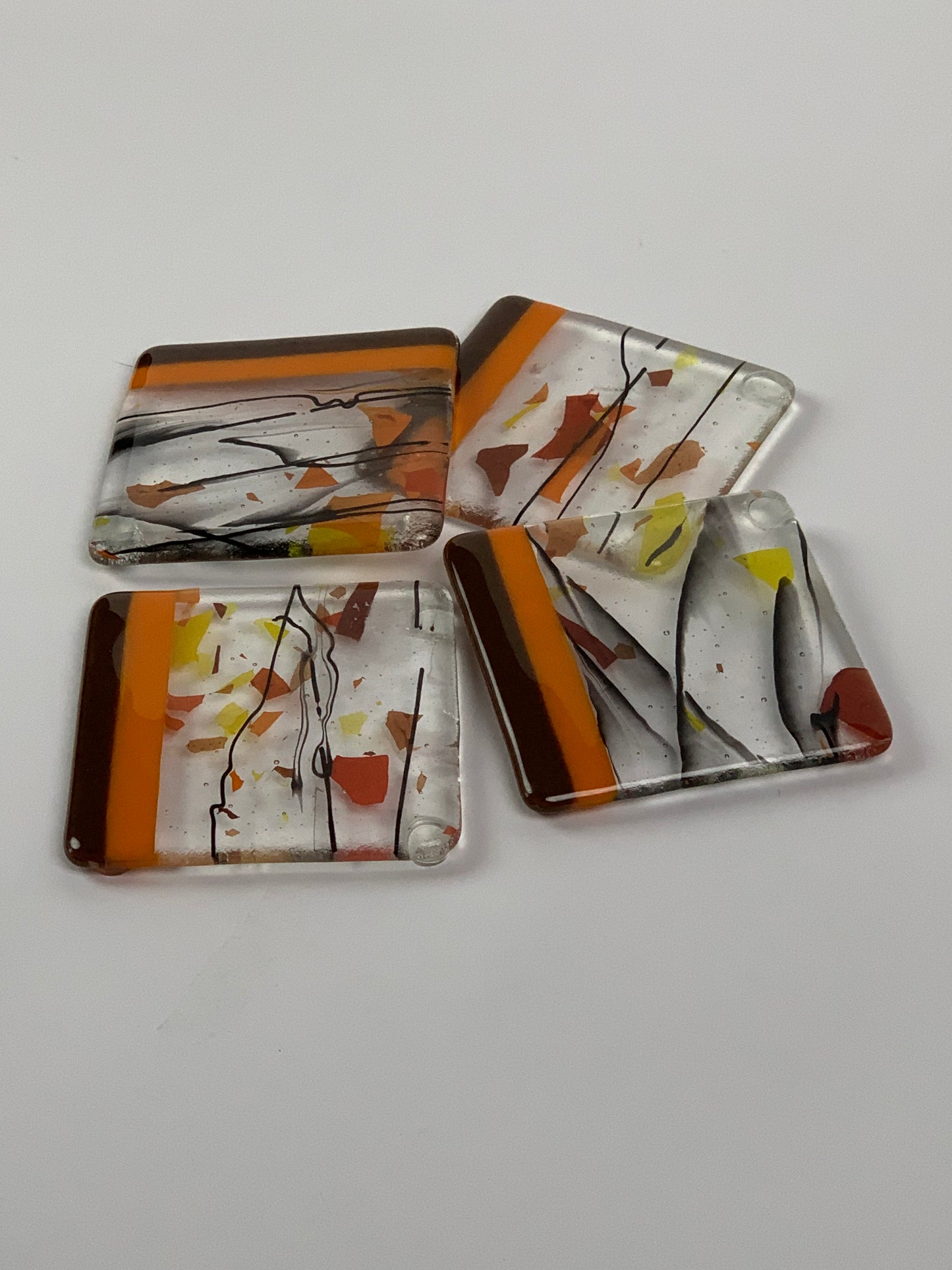 Coasters in Fall Colors