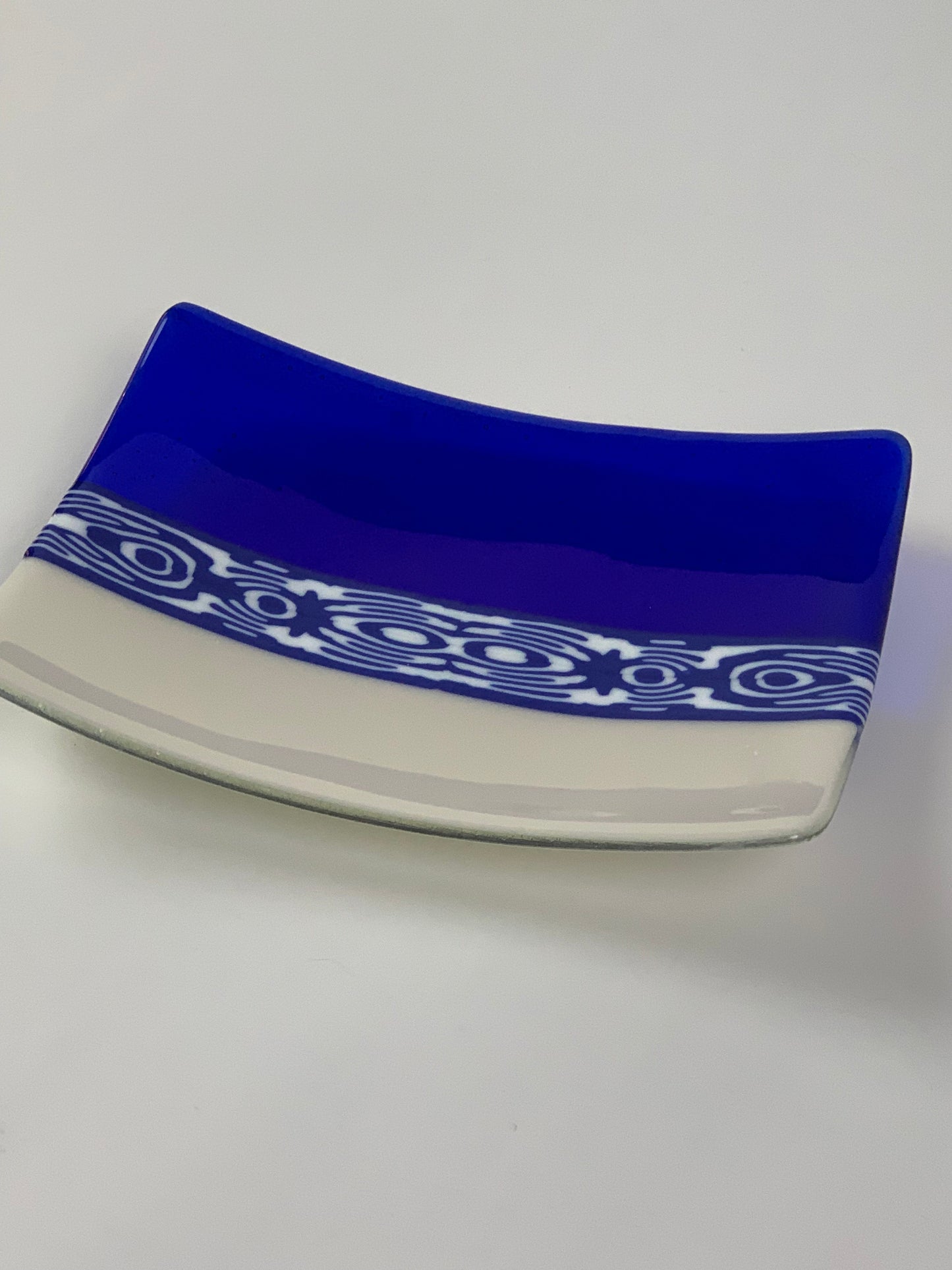 Blue and white rec. bowl