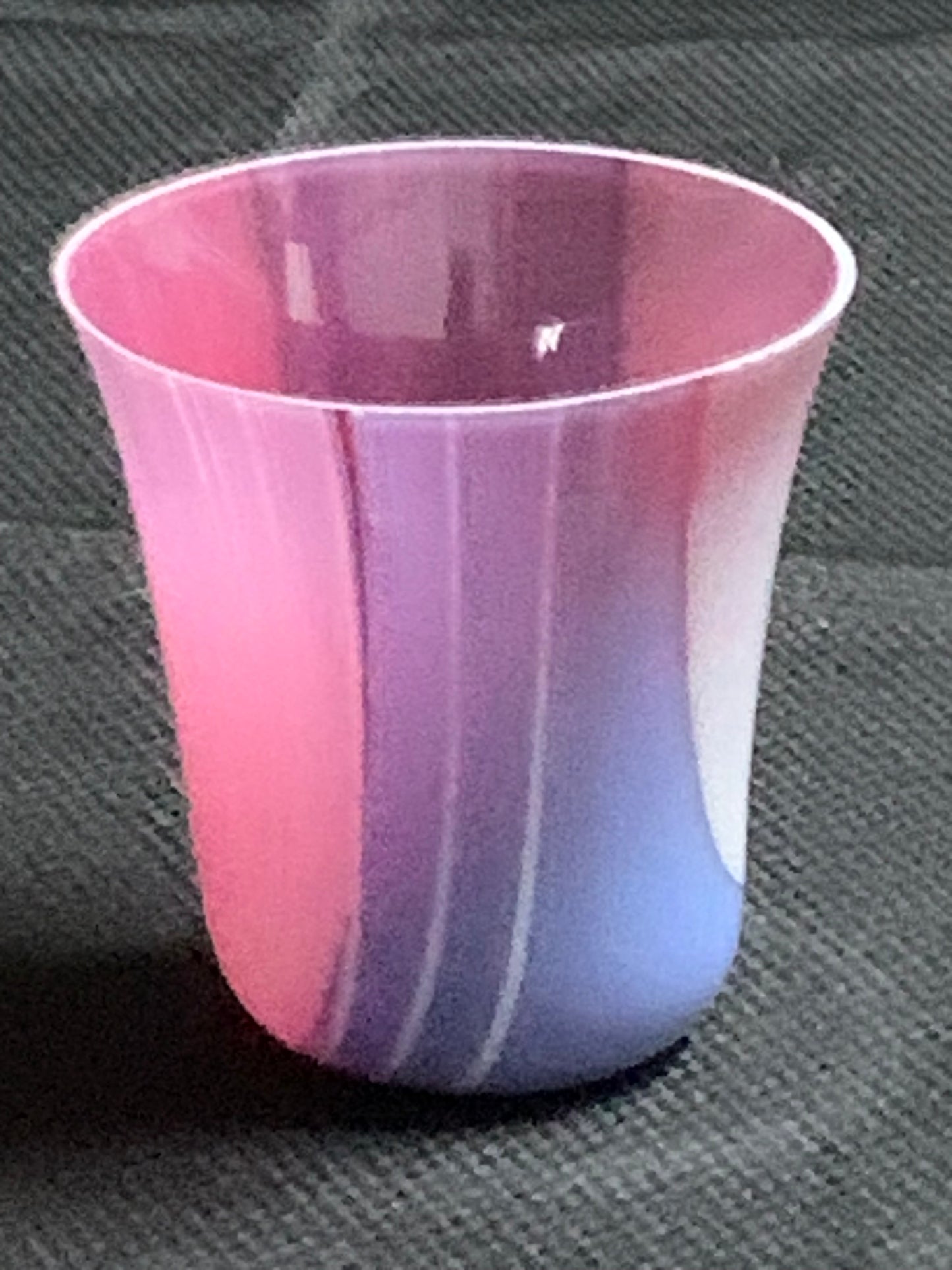 Vase - pink and lavender medium