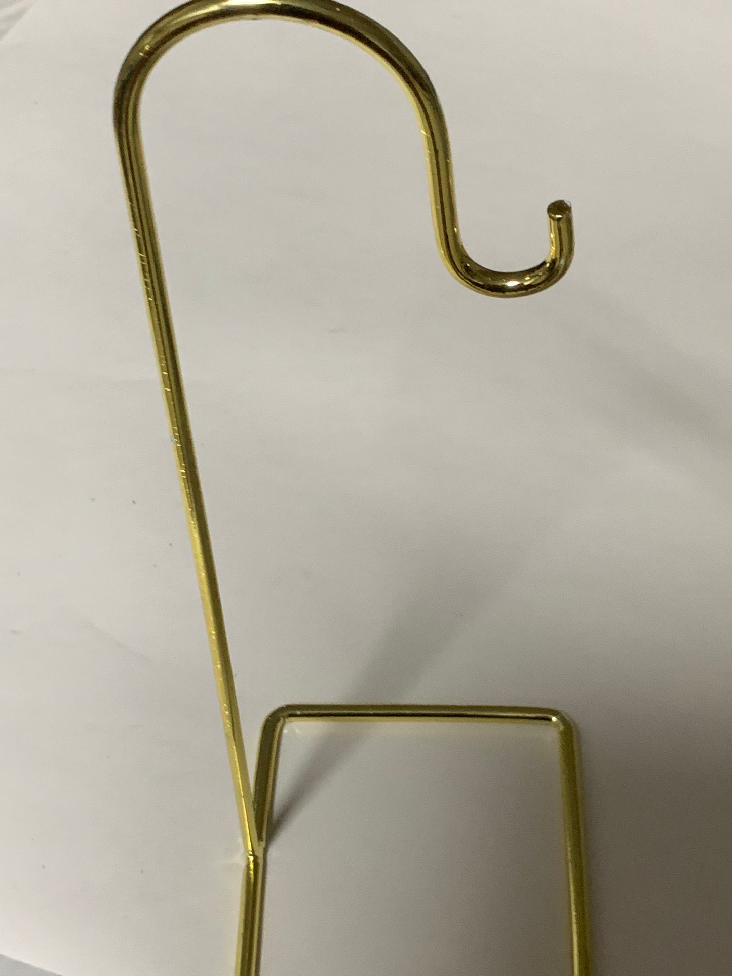 Set of 6 Holiday Ornaments with stand