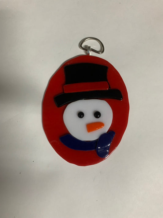 Christmas Snowman Ornament