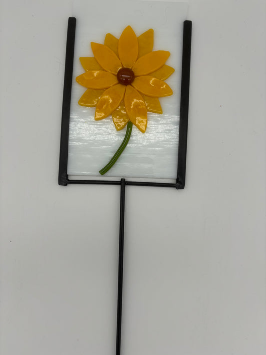 Sunflower Garden Stake